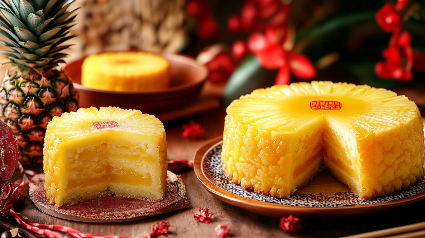Pineapple cake meaning in Chinese culture