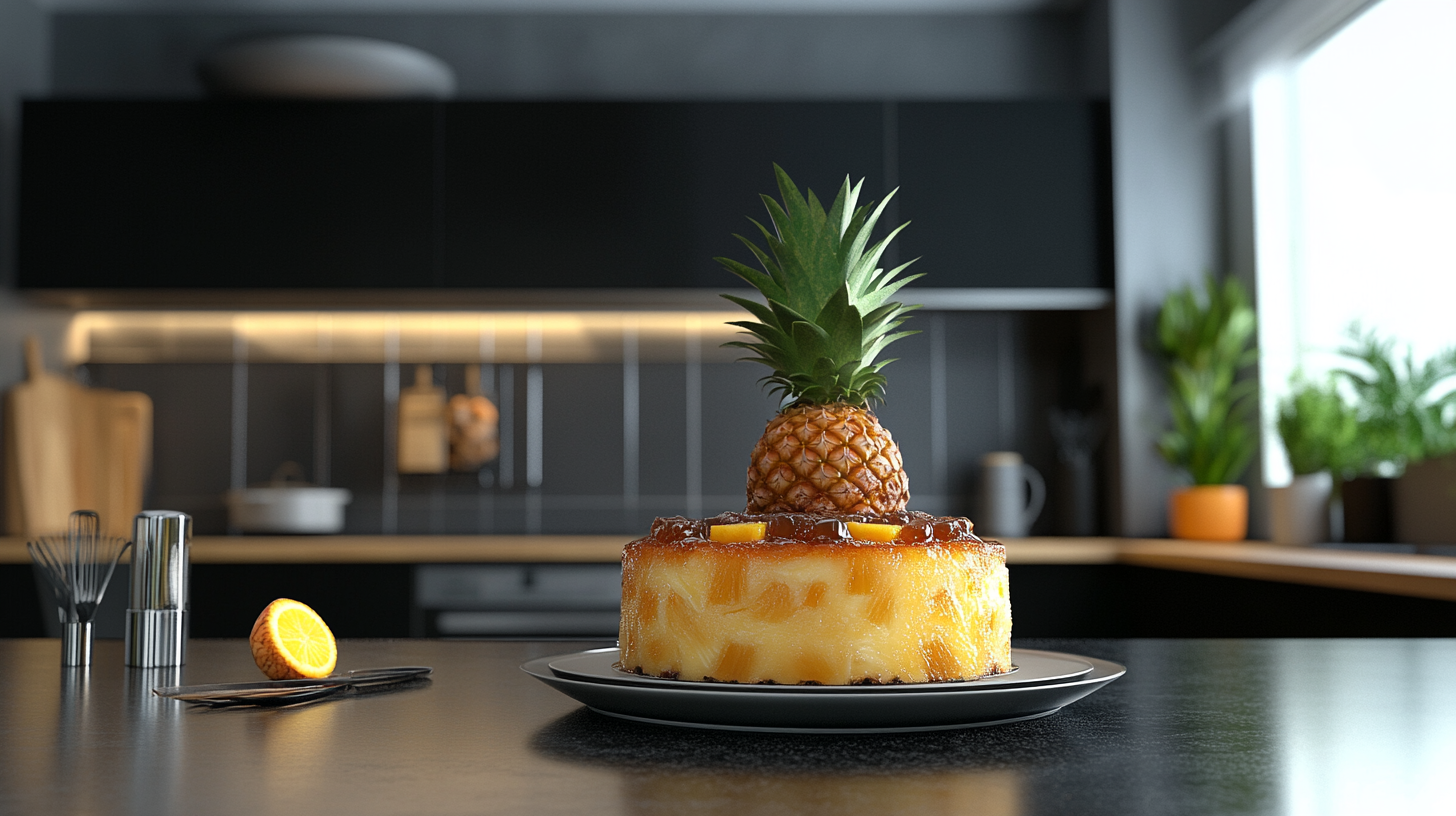 Bake pineapple cake early