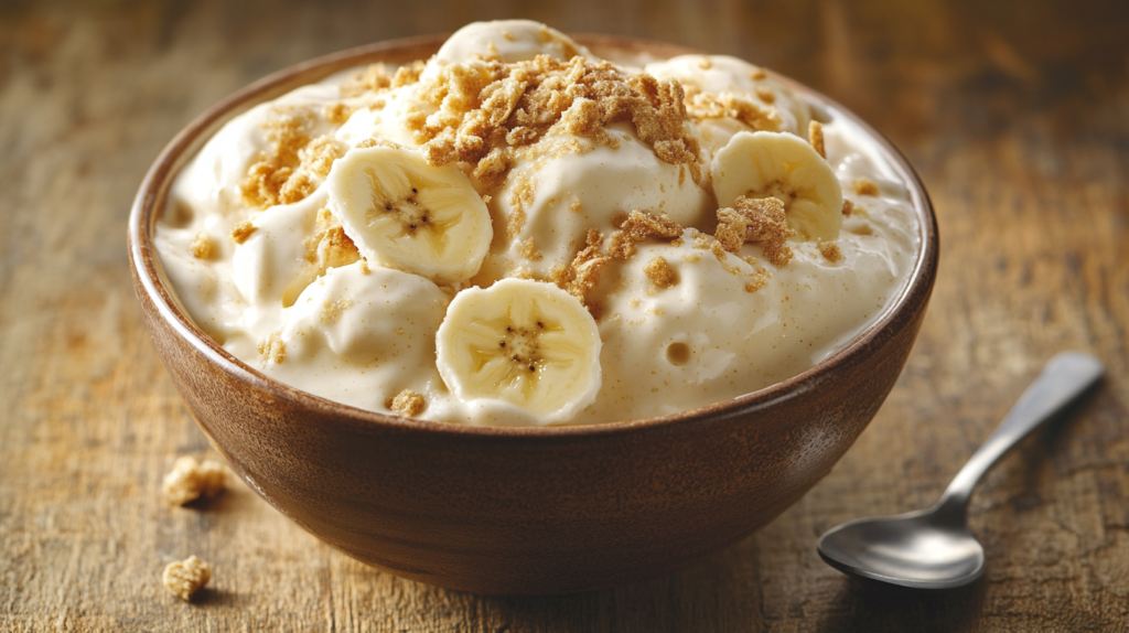banana custard ice cream